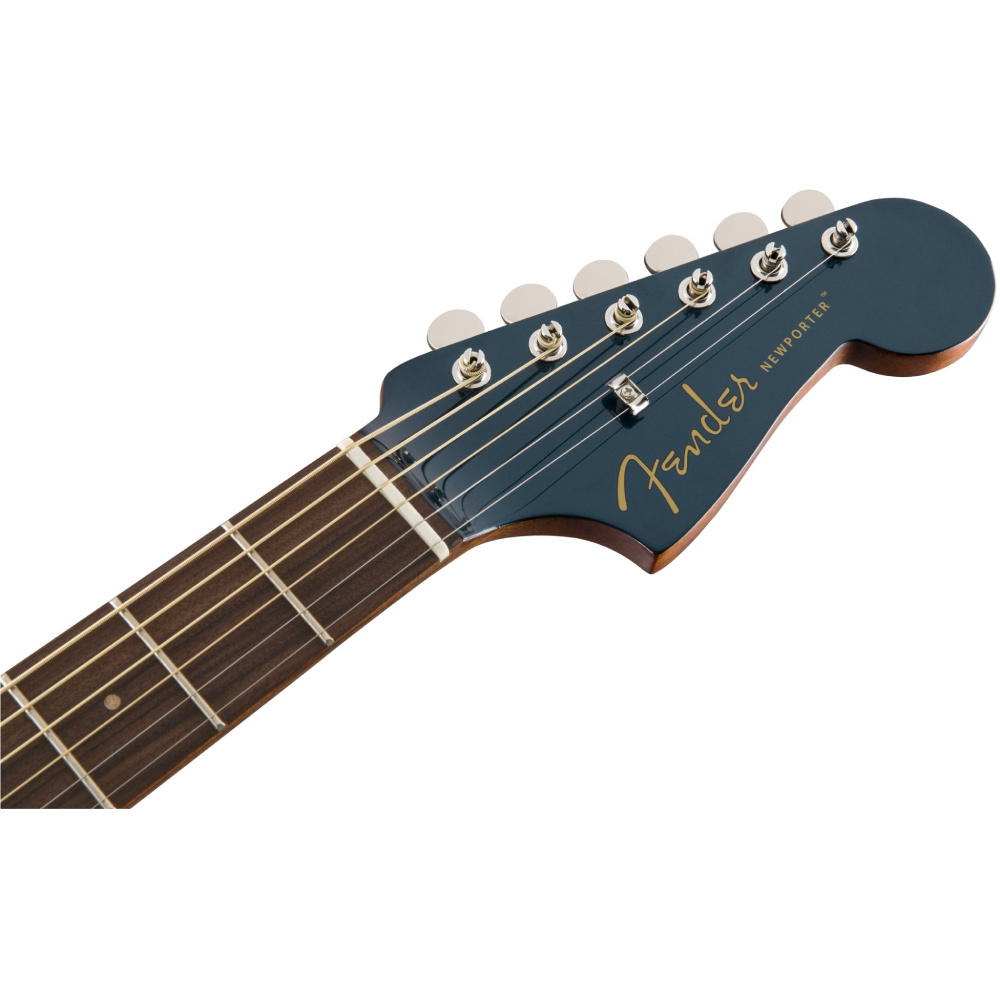 Fender Newporter Classic Pau Ferro Klavye Cosmic Turquoise w/Bag Elektro Akustik Gitar