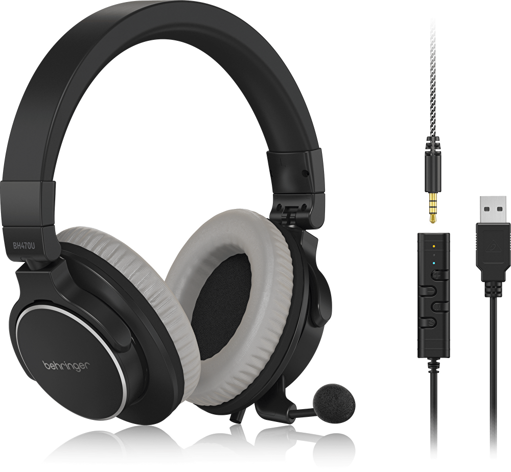 BEHRINGER BH470U Mikrofonlu USB Gaming ve Yayıncı Kulaklığı