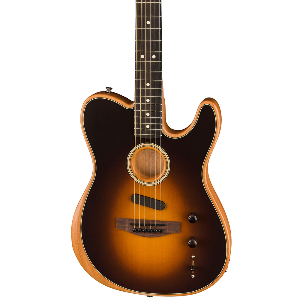 Fender Acoustasonic Player Telecaster Gülağacı Klavye Shadow Burst