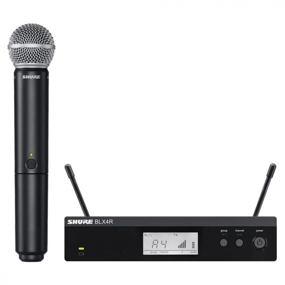 Shure BLX24RE/SM58-H8E Telsiz Mikrofon Sistemi