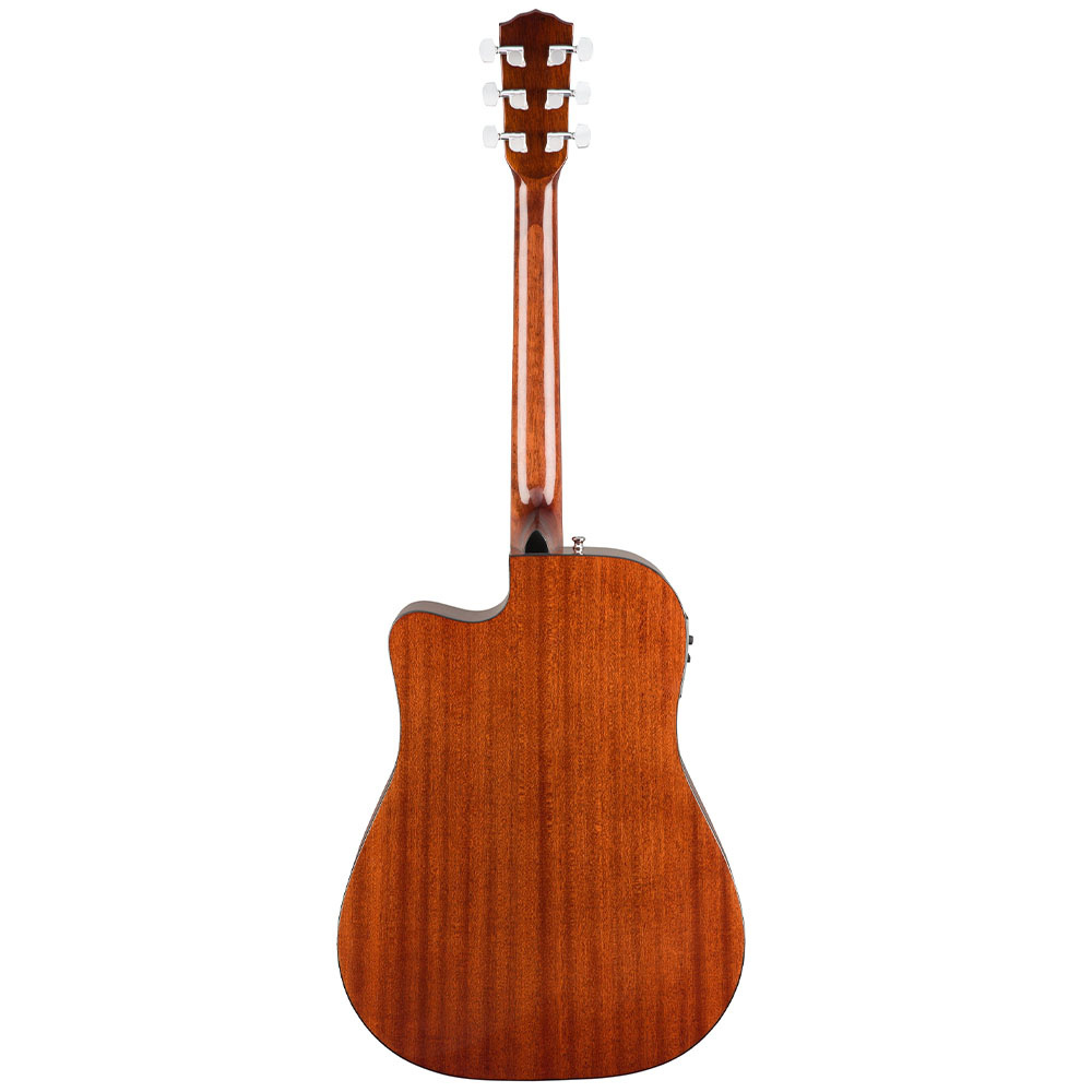 Fender CD-140SCE Dreadnought Ceviz Klavye All-Mahogany Case Dahil Elektro Akustik Gitar
