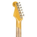 Fender Custom Shop W21 Limited Edition 1957 Stratocaster Journeyman Relic Akçaağaç Klavye Aged Black Elektro Gitar