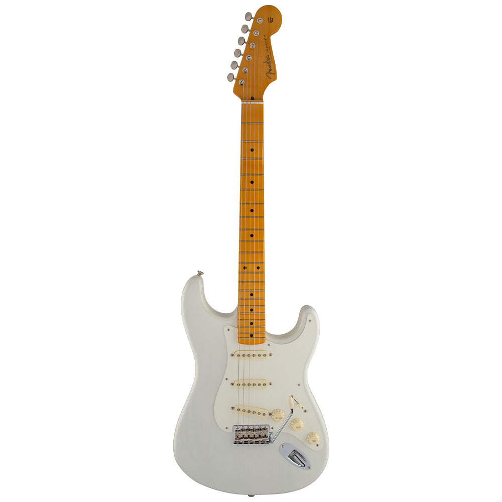 Fender Eric Johnson Stratocaster Akçaağaç Klavye White Blonde Elektro Gitar