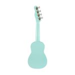 Fender Venice Ceviz Klavye Daphne Blue Soprano Ukulele