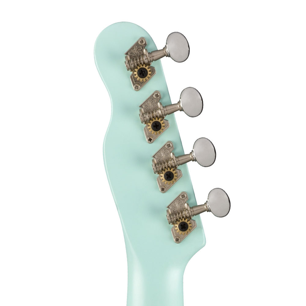 Fender Venice Ceviz Klavye Daphne Blue Soprano Ukulele