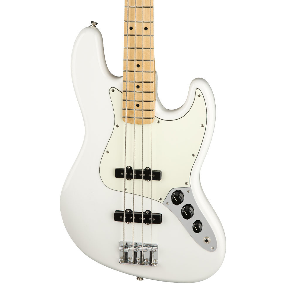 Fender Player Jazz Bass Akçaağaç Klavye Polar White Bas Gitar