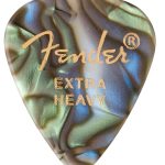 Fender 351 Shape Premium Picks Extra Heavy Abalone (12'li Paket)