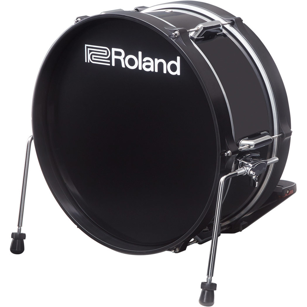 ROLAND KD-180L-BK Kompakt V-Drums Acoustic Design 18″ Elektronik Bas Davul