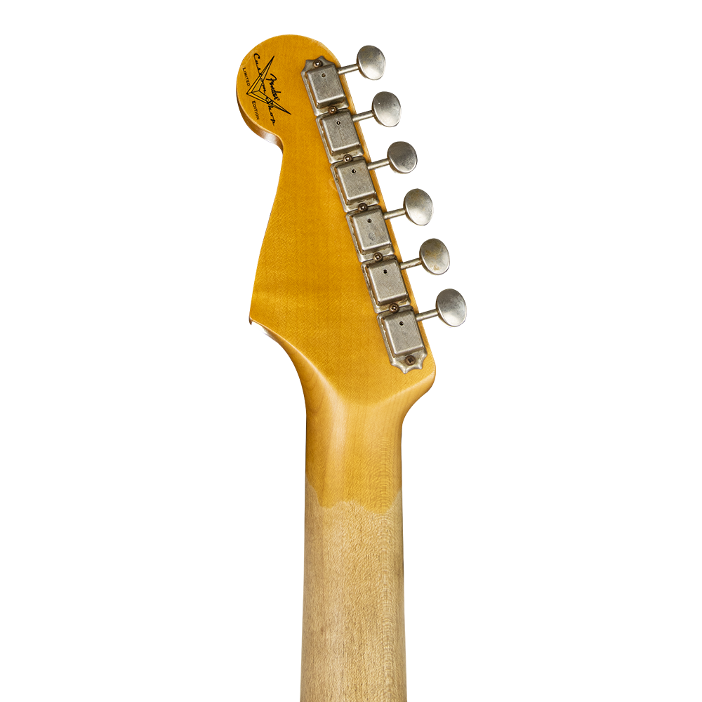 Fender Custom Shop CPE21 Limited Edition 59 Stratocaster Relic Gülağacı Klavye Super Faded Elektro Gitar Elektro Gitar