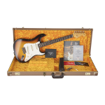 Fender Custom Shop CPE21 Limited Edition 59 Stratocaster Relic Gülağacı Klavye Super Faded Elektro Gitar Elektro Gitar