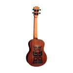 LAG GLU TKU150TE Tiki Tenor Natural Elektro Ukulele