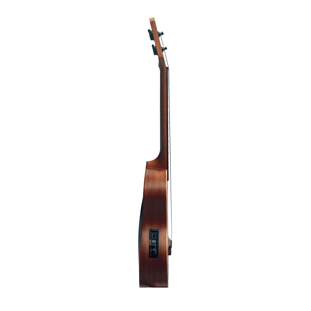 LAG GLU TKU150TE Tiki Tenor Natural Elektro Ukulele