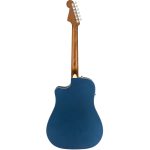Fender Redondo Player Ceviz Klavye Belmont Blue Elektro Akustik Gitar