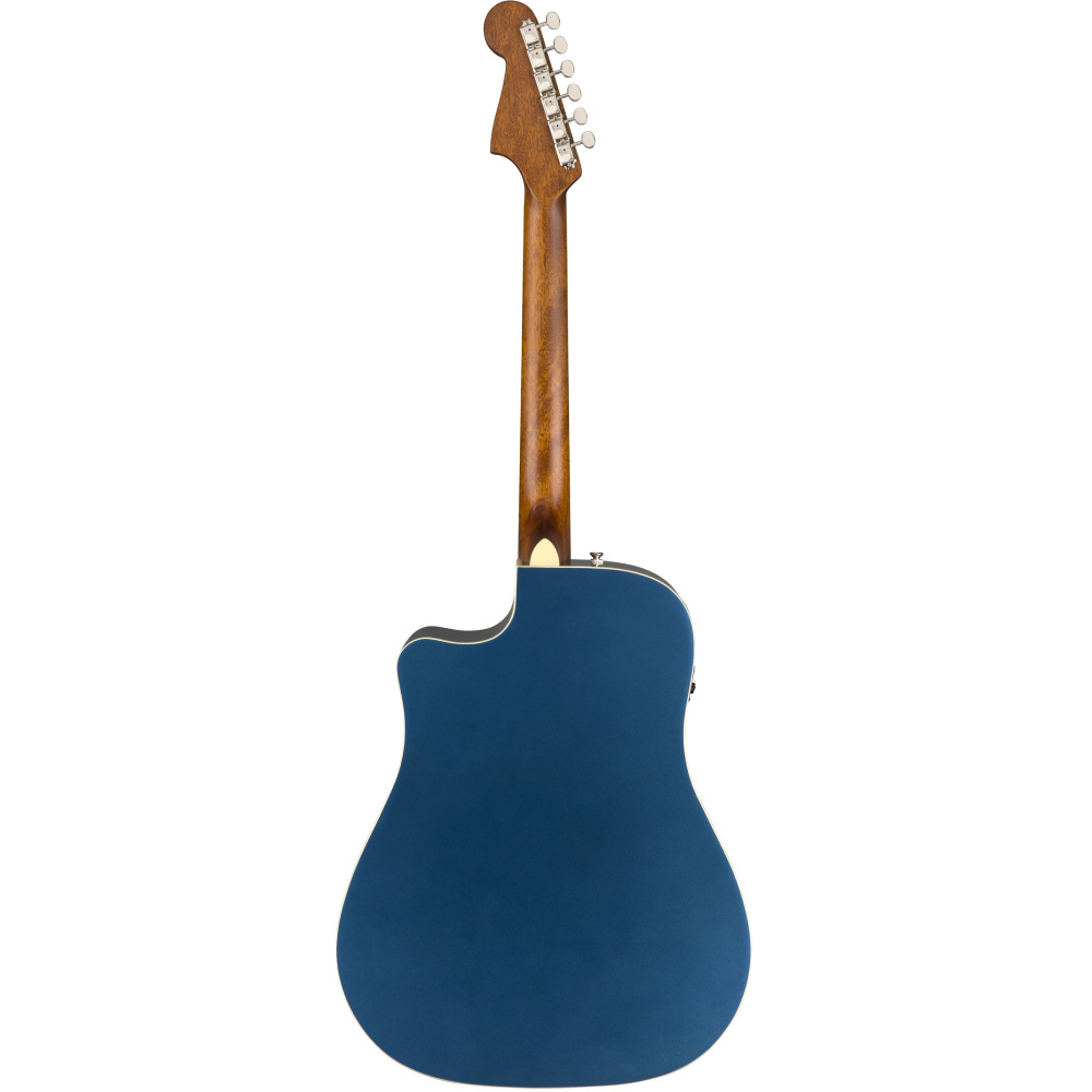 Fender Redondo Player Ceviz Klavye Belmont Blue Elektro Akustik Gitar
