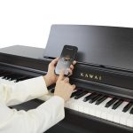 KAWAI CN201R Gül Ağacı Dijital Duvar Piyanosu (Tabure & Kulaklık Hediyeli)