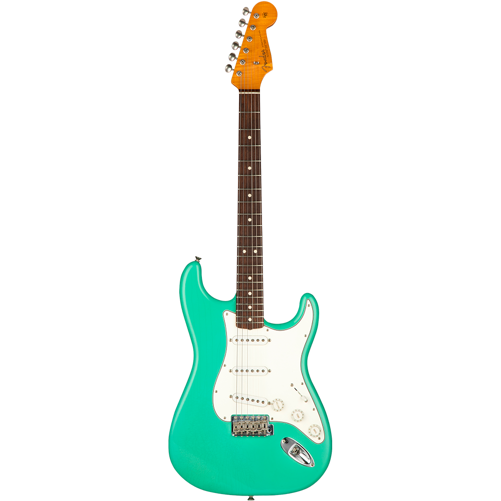 Fender Custom Shop 1963 Strat CC Sea Foam Green Elektro Gitar