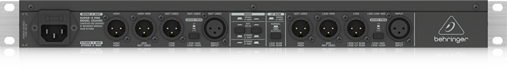 BEHRINGER SUPER-X PRO CX3400 V2 Crossover