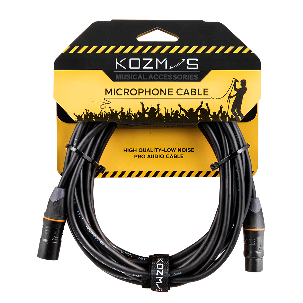Kozmos KCL-020-6M XLR-XLR 6M Mikrofon Kablosu