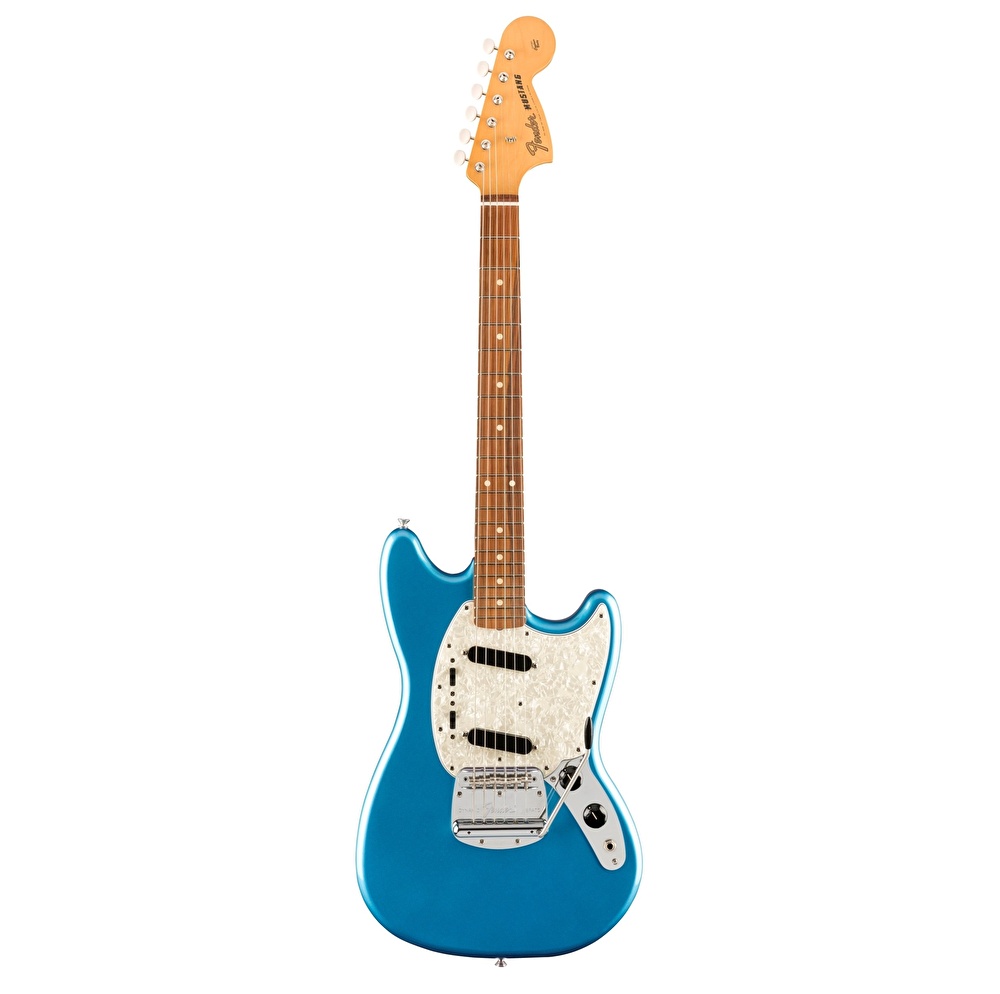 Fender VINTERA 60S Mustang Pau Ferro Klavye Lake Placid Blue Elektro Gitar
