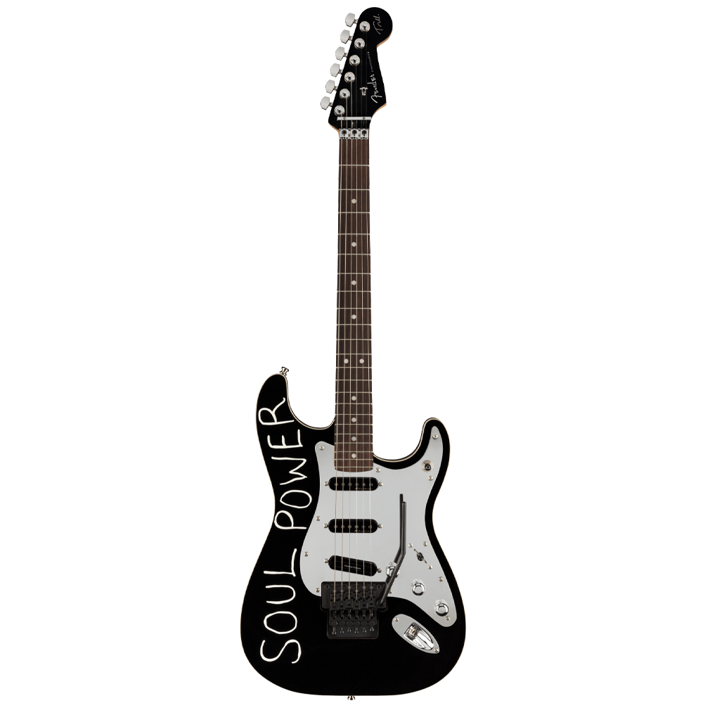 Fender Tom Morello Stratocaster Gülağacı Klavye Black Elektro Gitar
