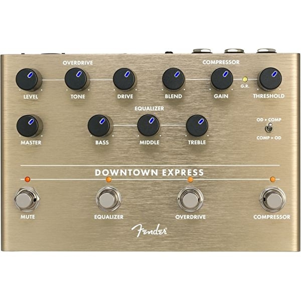 Fender Downtown Express Bass Multi Effect Pedal Bas Prosesörü
