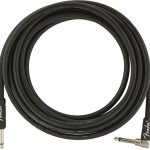 Fender Professional Düz/L Uç 4.5 Metre Siyah Enstrüman Kablo