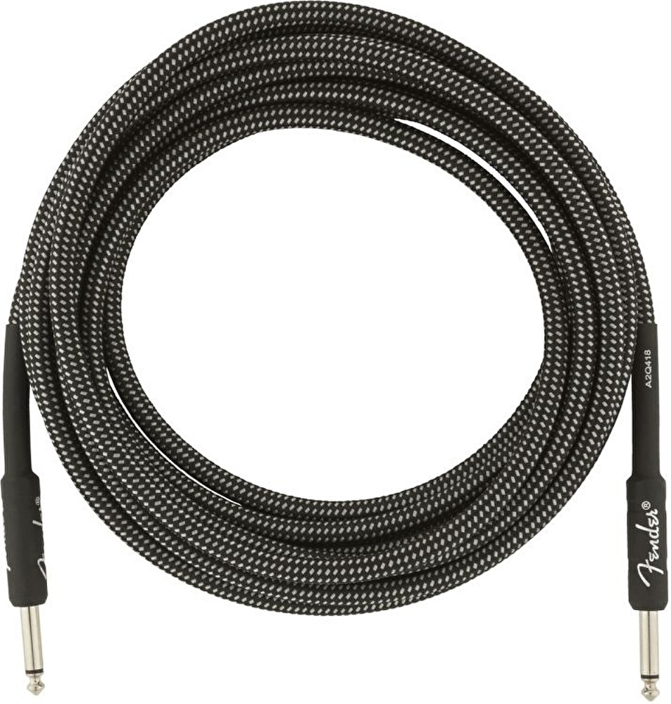 Fender Professional 4.5 Metre Gri Tweed Enstrüman Kablo