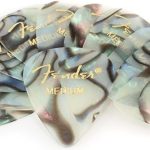 Fender 351 Shape Premium Picks Medium 12 Pack Abalone Picks Pena