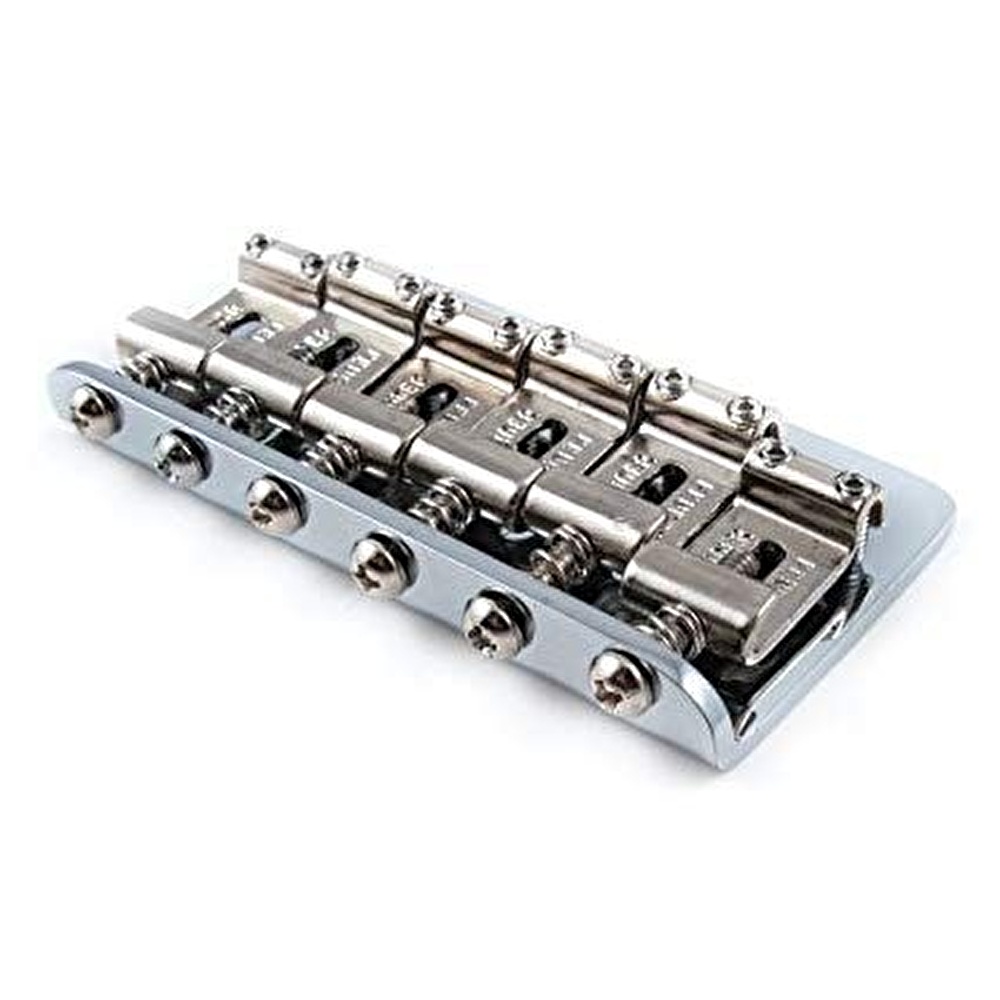 Fender 62′ Stratocaster/Telecaster Chrome Hardtail Bridge Assembly