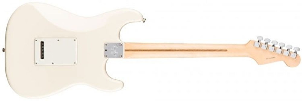 Fender American Pro Stratocaster Akçaağaç Klavye Olympic White Solak Elektro Gitar