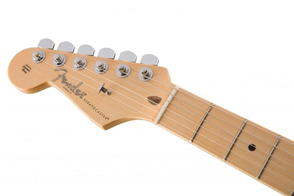 Fender American Pro Stratocaster Akçaağaç Klavye Olympic White Solak Elektro Gitar