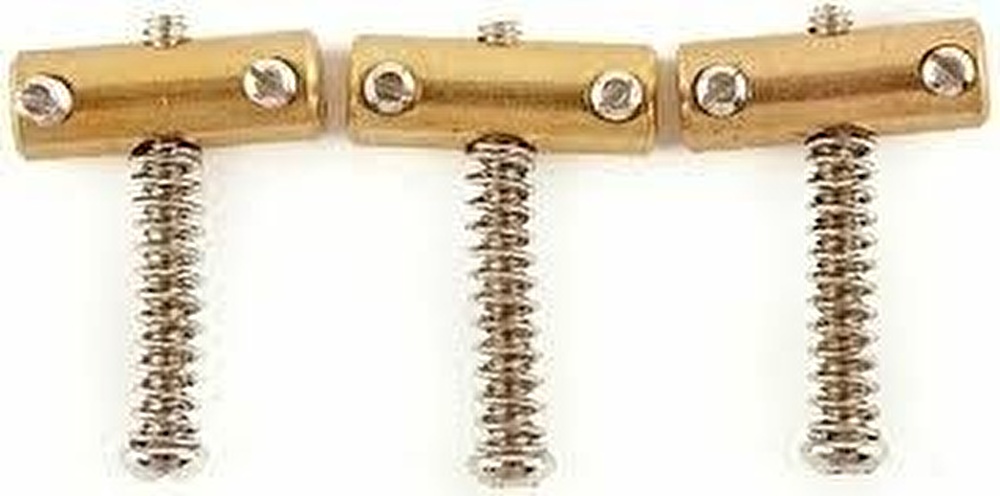 Fender American Vintage Telecaster Compensated Bridge Saddles Brass Yedek Parça