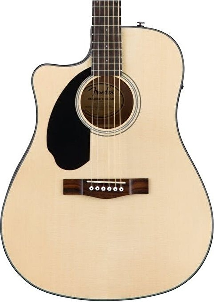 Fender CD-60SCE Left-Hand Ceviz Klavye NAT Solak Elektro Akustik Gitar
