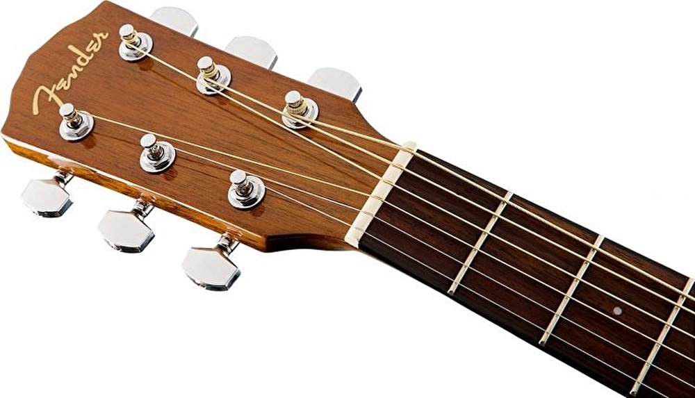 Fender CD-60SCE Left-Hand Ceviz Klavye NAT Solak Elektro Akustik Gitar