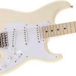 Fender Eric Clapton Stratocaster Akçaağaç Klavye Olympic White Elektro Gitar