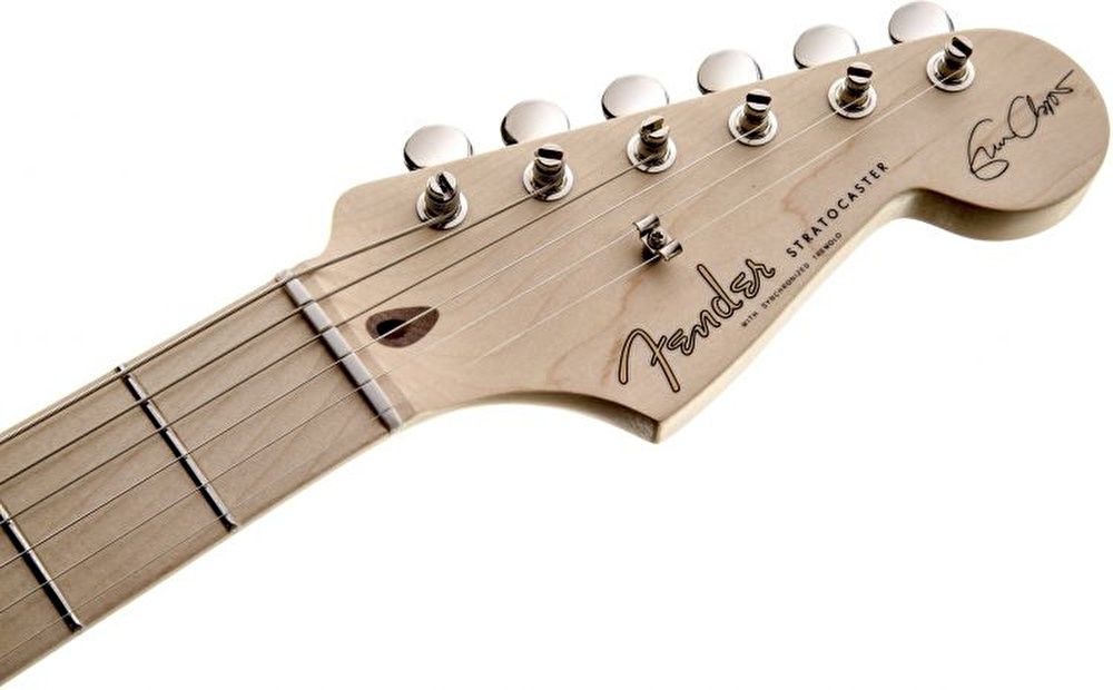 Fender Eric Clapton Stratocaster Akçaağaç Klavye Olympic White Elektro Gitar