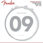 Fender Original Bullets Guitar Strings Pure Nickel Bullet End 3150L Gauges .009-.042 String Sets - Elektro Gitar Teli