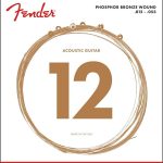 Fender Phosphor Bronze Acoustic Guitar Strings Ball End 60L .012-.053 Gauges String Sets - Akustik Gitar Teli