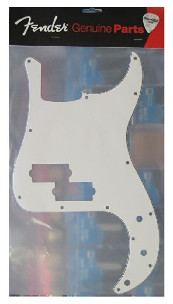 Fender Pickguard Precision Bass 13 Hole 3-Ply W B W Yedek Parça