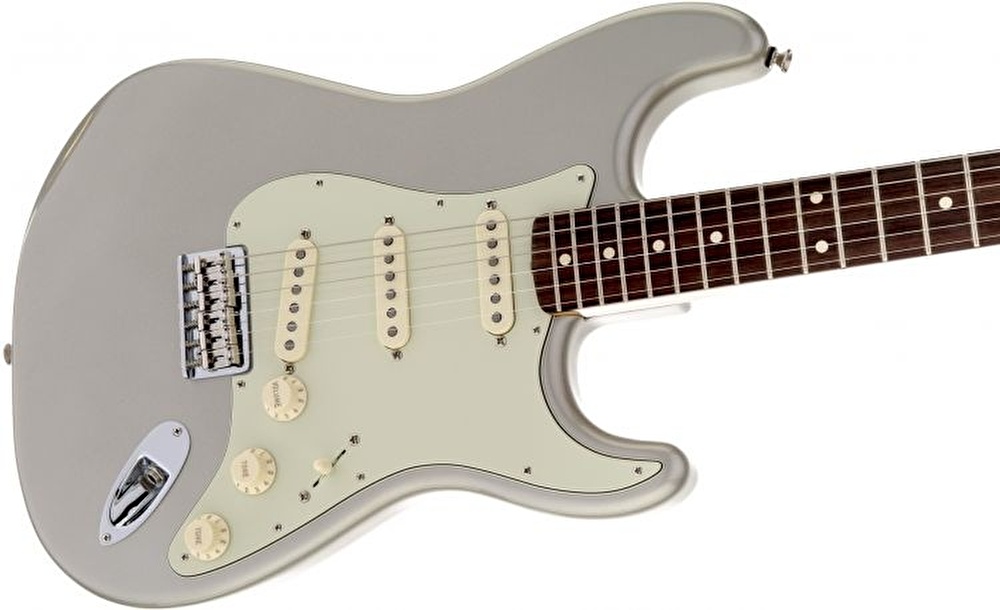 Fender Robert Cray Stratocaster Gülağacı Klavye Inca Silver Elektro Gitar