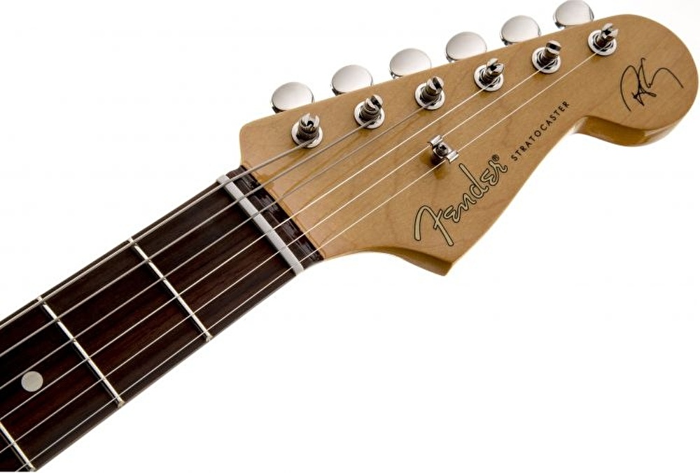 Fender Robert Cray Stratocaster Gülağacı Klavye Inca Silver Elektro Gitar