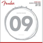 Fender Super 250's Guitar Strings Nickel Plated Steel Ball End 250L Gauges .009-.042 String Sets - Elektro Gitar Teli