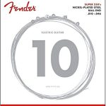 Fender Super 250's Guitar Strings Nickel Plated Steel Ball End 250R Gauges .010-.046 String Sets - Elektro Gitar Teli