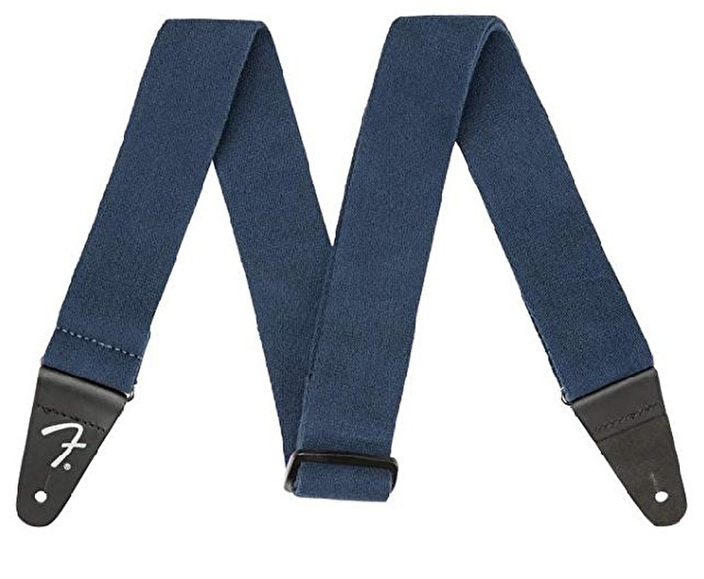 Fender Supersoft Strap Blue 2″ Gitar Askısı