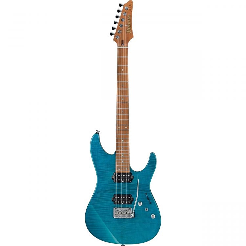 Ibanez MM1-TAB Martin Miller Transparent Aqua Burst Elektro Gitar Case Dahil
