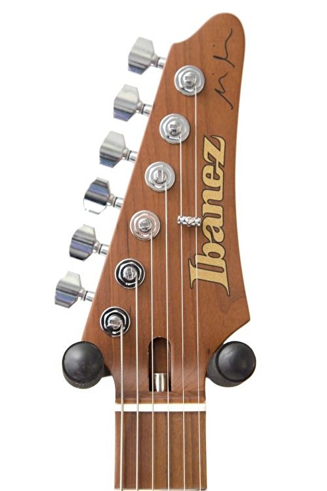Ibanez MM1-TAB Martin Miller Transparent Aqua Burst Elektro Gitar Case Dahil