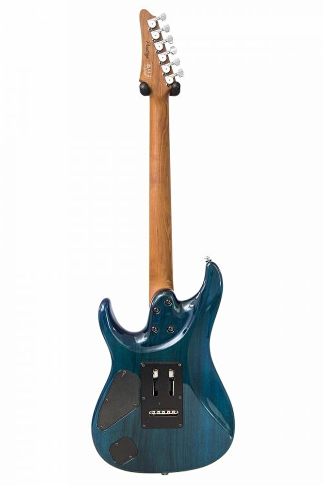 Ibanez MM1-TAB Martin Miller Transparent Aqua Burst Elektro Gitar Case Dahil