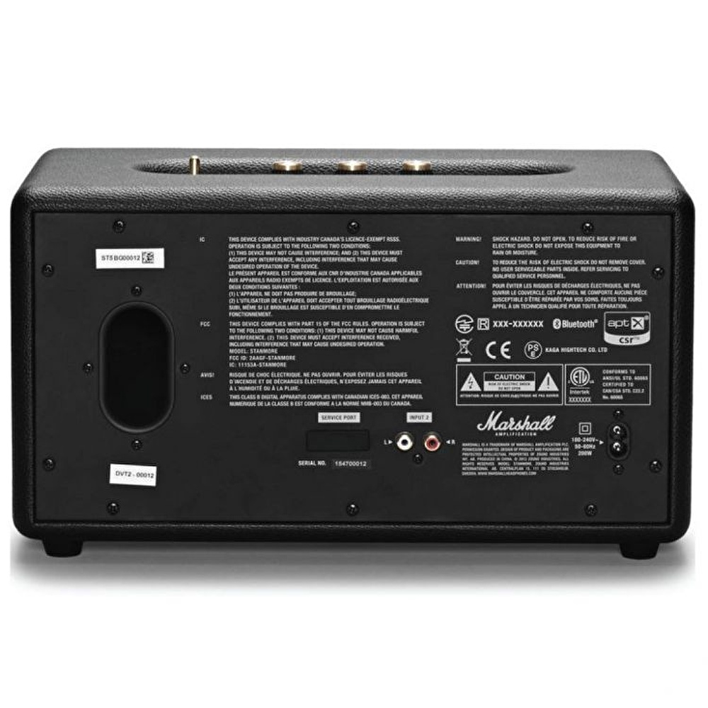 MARSHALL ACCS-00164 Stanmore Serisi Black Bluetooth Hoparlör