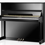 SCHIMMEL K 125 Tradition Parlak Siyah Duvar Piyanosu