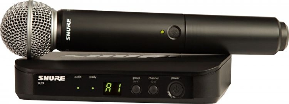 Shure BLX24E/SM58-H8E Telsiz Vokal Mikrofon Seti